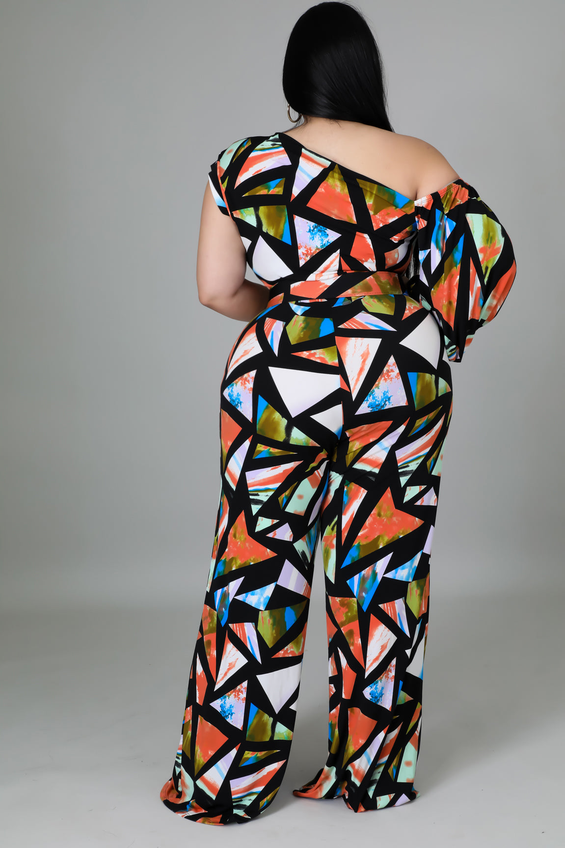 I Am Bold and Beautiful Jumpsuit - Multi Color