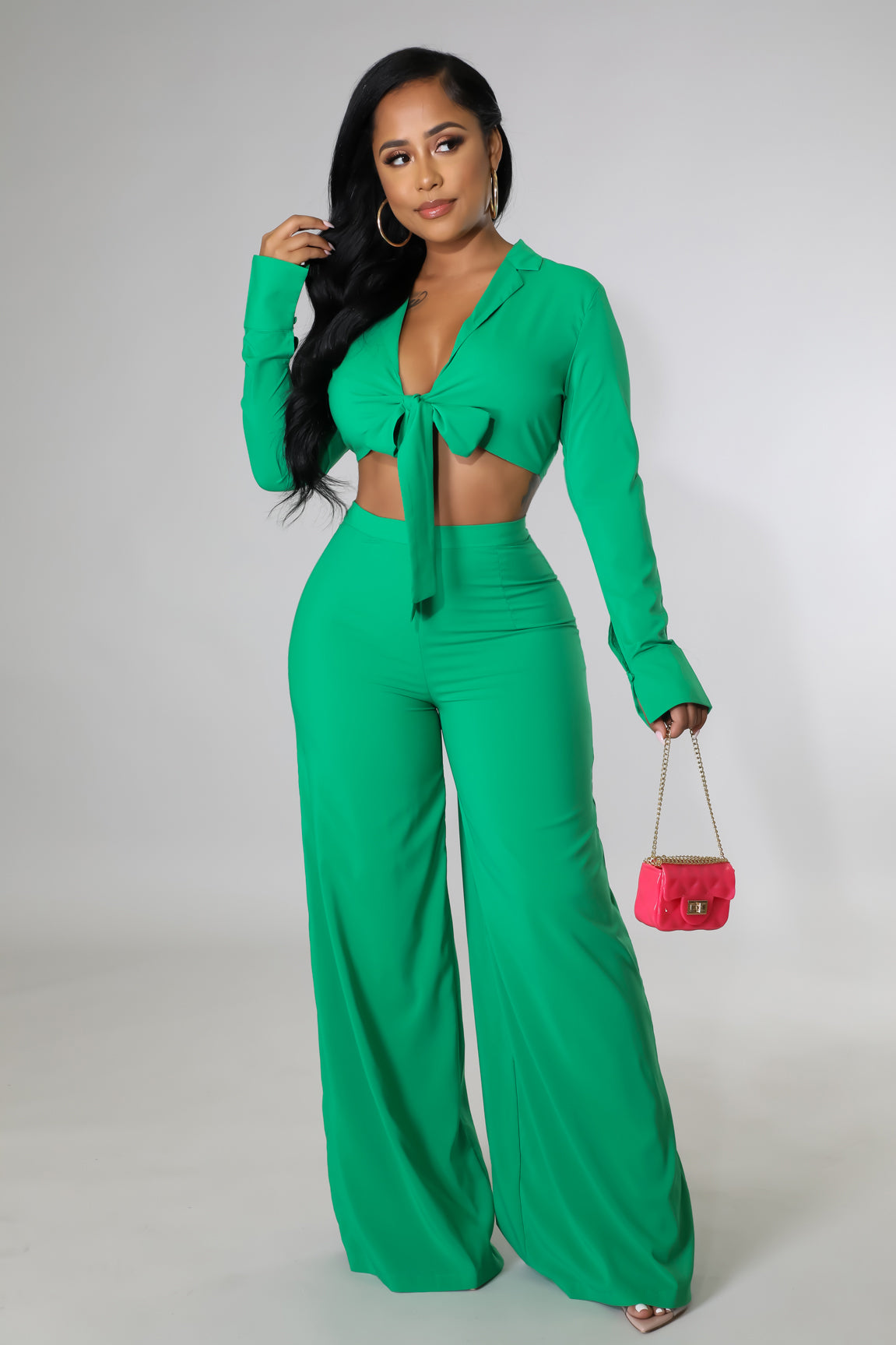 Dream Big Pants Set (Green)