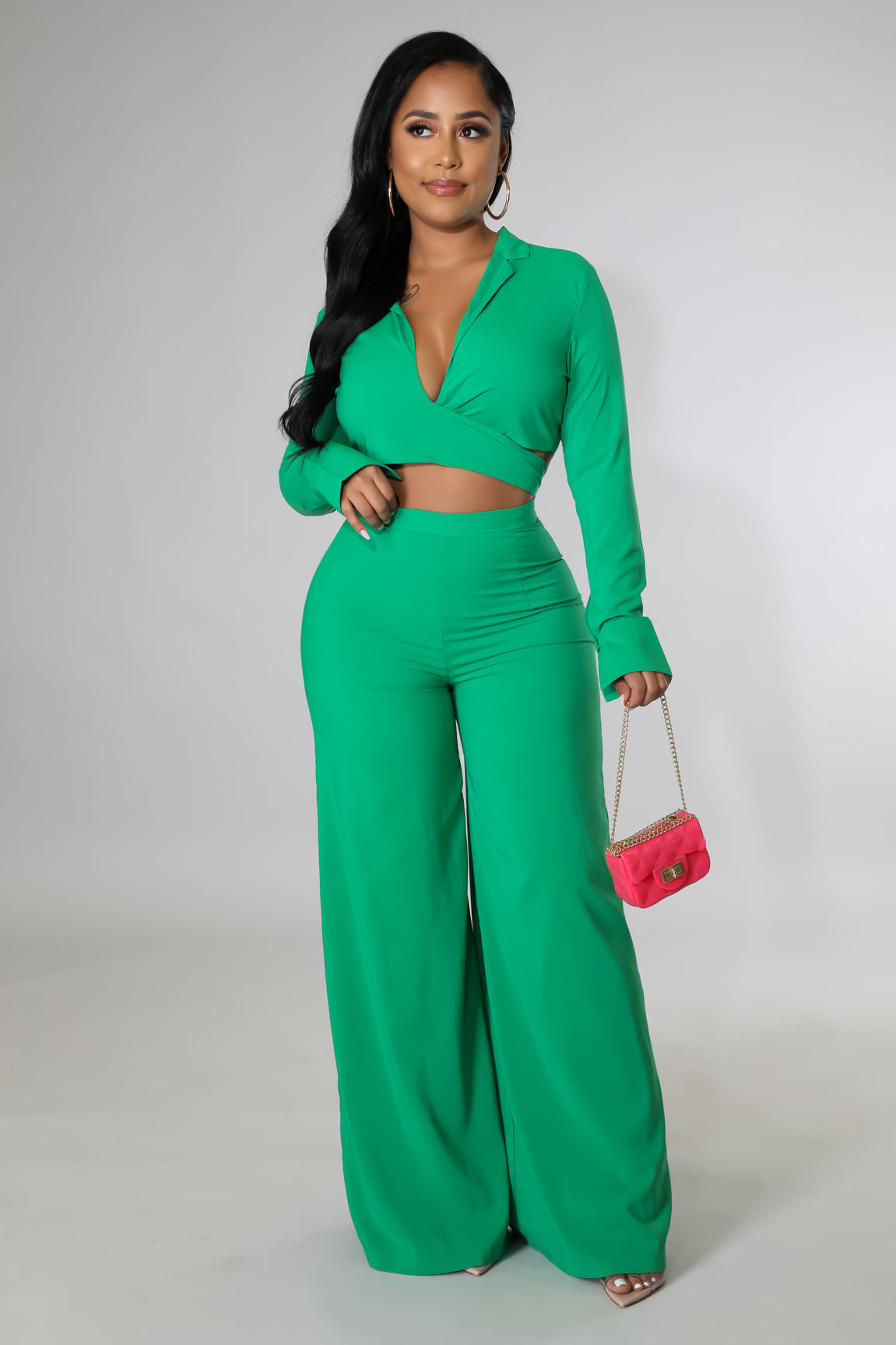 Dream Big Pants Set (Green)