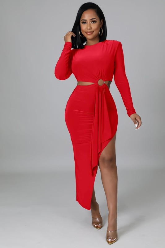 Be Mine Dress (Red)  FINAL SALE